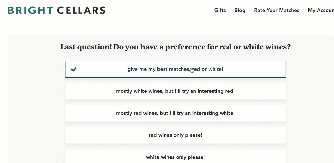 white to red ratio